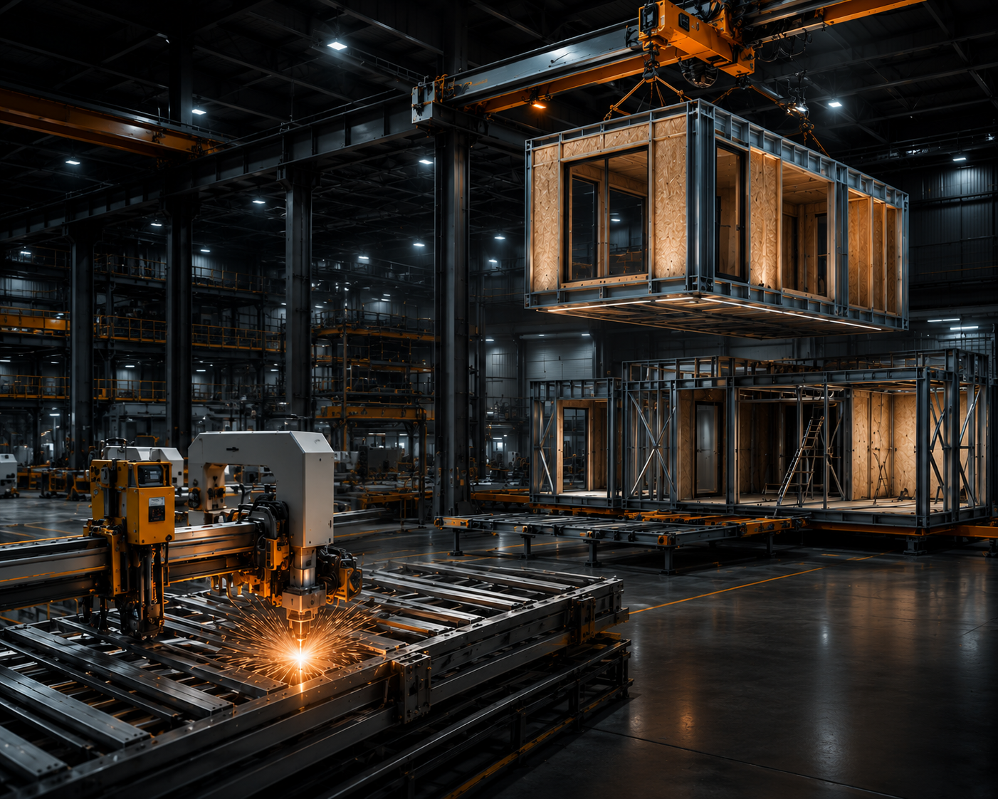 Sistema industrializado: precisão de fábrica e velocidade de obra